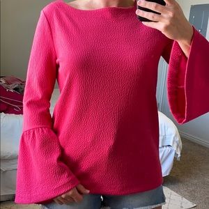 Hot Pink Blouse